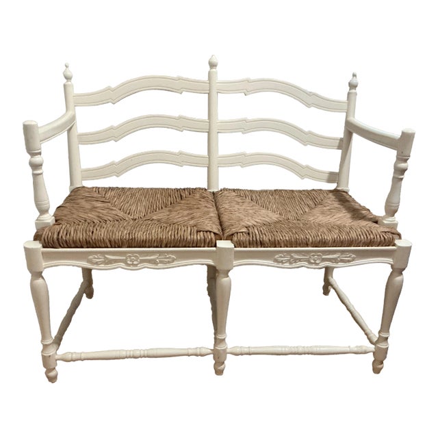 Country French Bench For Sale