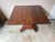 Traditional 19th C. Antique American Empire Flame Mahogany Flip Top Game Table For Sale - Image 3 of 11