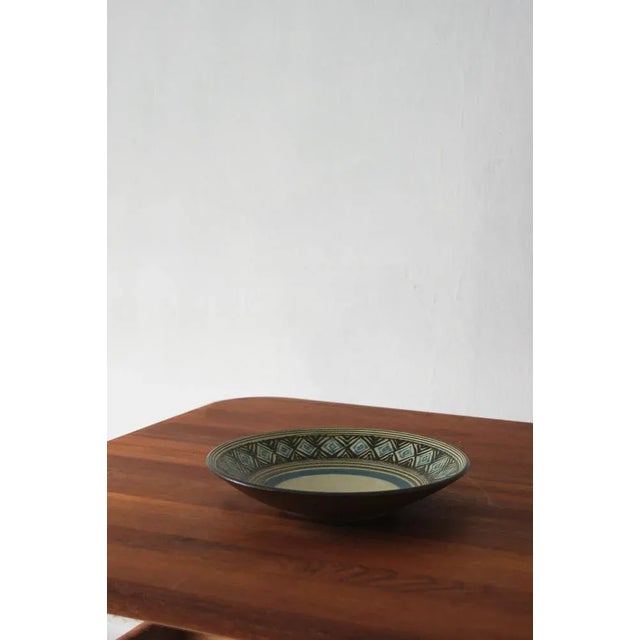Mid-Century Modern Ceramic Wall Plate from Eva Kumpmann, 1960s For Sale - Image 3 of 5