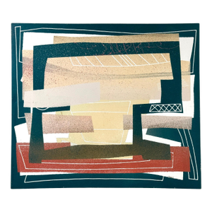 Monumental American Post Modern Abstract Oil On Canvas by Patrick McCarthy