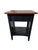 1990s Ethan Allan American Impressions Night Stand End Side Table Cherry Black For Sale In Philadelphia - Image 6 of 13