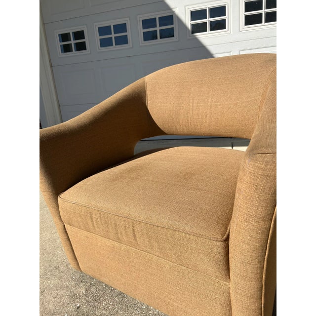 Sherrill “Luna” Swivel Chairs - a Pair For Sale - Image 9 of 12