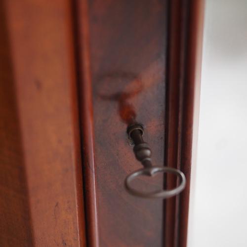 Louis-Philippe Mirrored Cabinet in Mahogany, 1860 For Sale - Image 14 of 18