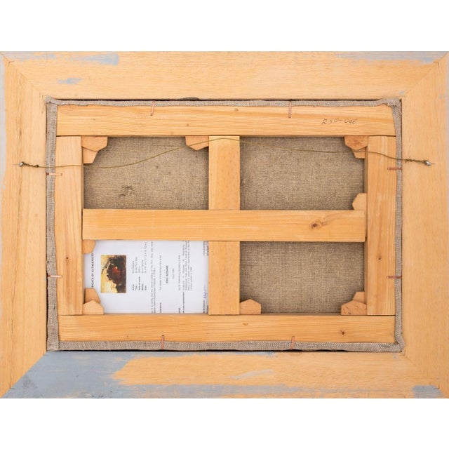 Eric Rebane "At the Port. Ship." Oil on Canvas For Sale - Image 4 of 5