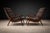 Chocolate Brazilian Modern Pair of Armchairs in Brazilian Hardwood & Fabric, Gelli, Brazil, 1960s - Lot 508 For Sale - Image 8 of 16