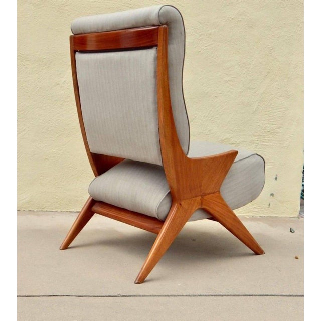 1950s Vintage Argentine Americano Funcional Slipper Chair ...