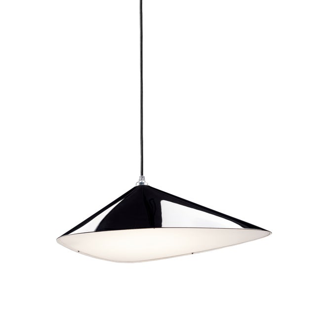 Contemporary Emily I in High Gloss Paint Pendant Light from Moss Objects For Sale - Image 3 of 3
