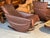 Rocking Chairs in Brown Leather from de Sede, Switzerland, 1970s, Set of 2 For Sale - Image 3 of 9