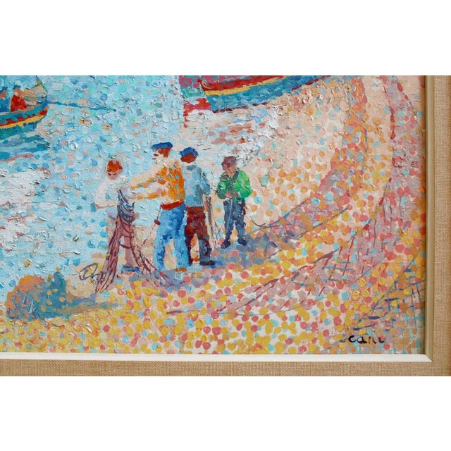 Yvonne Canu, Collioure, Oil on Canvas For Sale - Image 8 of 17