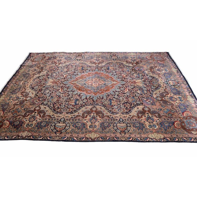 Middle Eastern Hand-Knotted Rug For Sale - Image 4 of 10