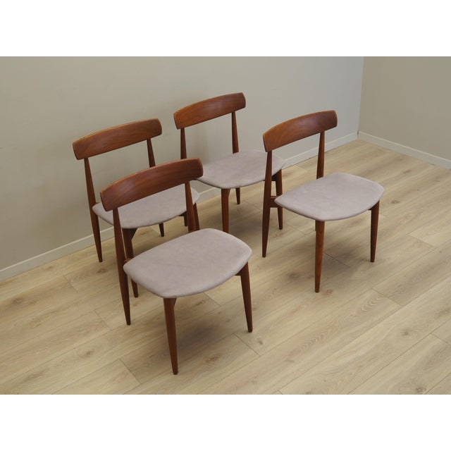 Danish Teak Chairs from H.W. Klein, 1960s, Set of 4 For Sale - Image 4 of 18