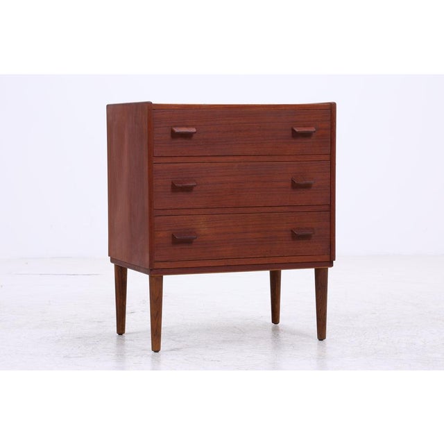 Vintage Danish Teak Chest of Drawers by Carl Aage Skov for Munch Møbler, 1960s For Sale - Image 12 of 12