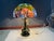 Tole Flower Table Lamp from Tiffany, 1960s For Sale - Image 3 of 13