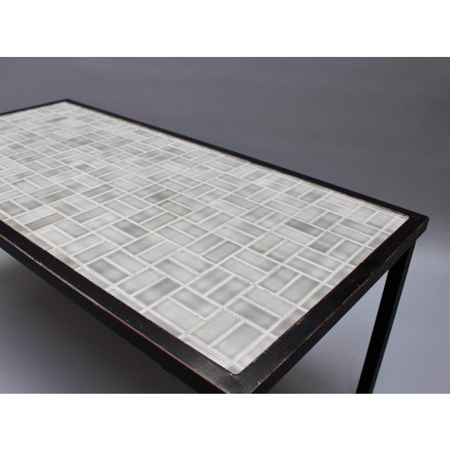 Mid-Century French Tiled Tables, 1960s, Set of 3 For Sale - Image 10 of 18