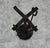 Mid Century Modern Fireplace Tools Metal Cast Iron Pilgrim Seymour Nelson MCM For Sale - Image 4 of 11