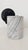White Postmodern Memphis Style Decorative Marble Canister - Set of 4 For Sale - Image 8 of 12