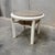 Gray White Marble Slab Side Table For Sale - Image 8 of 12