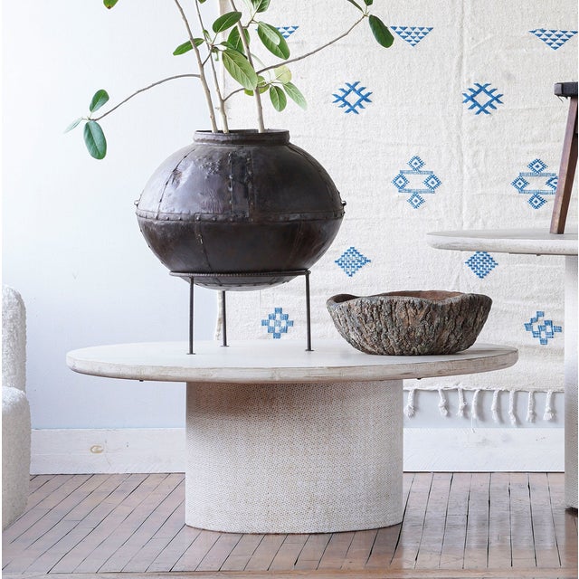 New special order item. Not vintage. Great for spacious common areas, the Bonita Coffee Table is a large round table that...