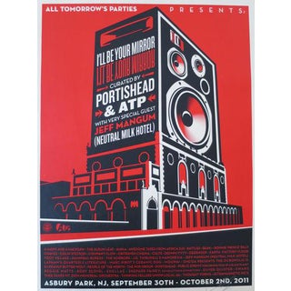 Shepard Fairey (Obey), All Tomorrow's Parties, 2011, Signed Silkscreen For Sale
