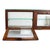 Brown Antique Oak & Beveled Glass Country Store Table Top Candy Display Case C1910 For Sale - Image 8 of 10
