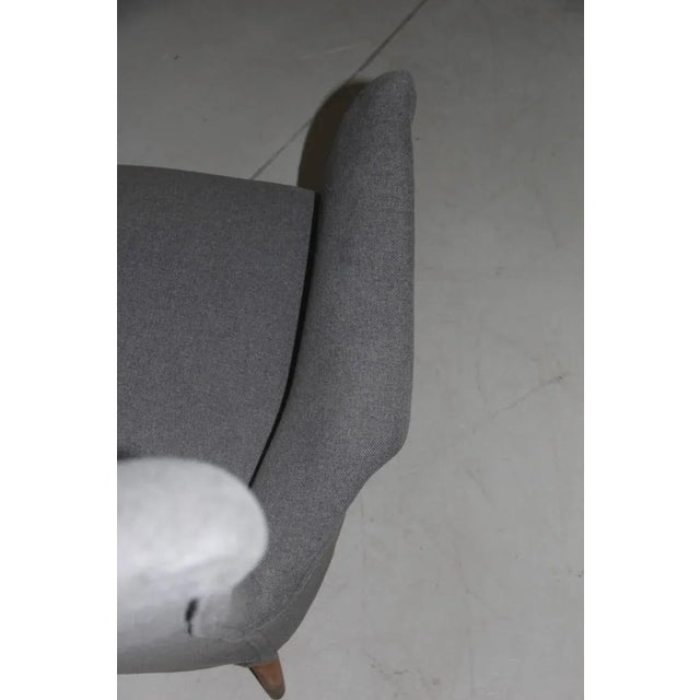 1950s Mid-Century Italian Grey Sofa, 1950s For Sale - Image 5 of 8