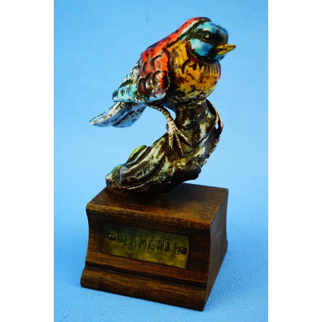 20th Century Exotic Ceramic Birds, Italy, 1950s, Set of 2 For Sale - Image 17 of 18