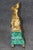 French 19th C Bronze Ormolu and Malachite Clockset Made for Tiffany & Co France For Sale In Philadelphia - Image 6 of 12
