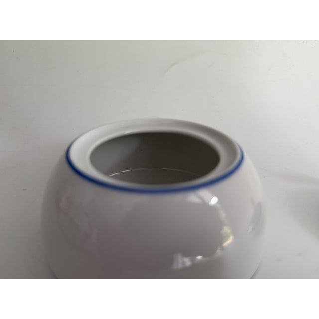 Rosenthal Tac Blau Sugar Bowl by Walter Grohius for Rosenthal Germany, 2009 For Sale - Image 4 of 6