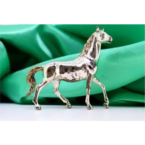 Two-Tone Silver Horse For Sale - Image 6 of 6