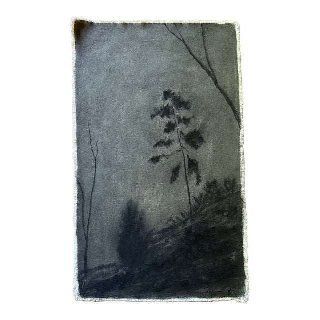 Watercolor Landscape Painting by Chelsea Fly For Sale