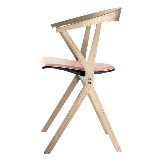 Leather B Chair by Konstantin Grcic for Bd Barcelona For Sale