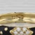 Mid 20th Century Hidalgo Diamond Enamel Band 18k Yellow Gold Size 6.25 Stackable Ring For Sale In Greensboro - Image 6 of 8