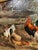 Framed Oil-on-Board Farmyard Scene in the Dusseldorf School Style, Circa Mid-Century For Sale - Image 11 of 16