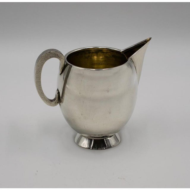 Silver Vintage Sterling Silver Tea Set by Luigi Genazzi, Italy, 1930s For Sale - Image 8 of 11