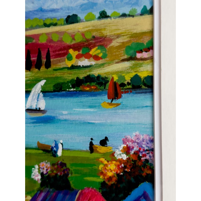 Shlomo Alter “Paradise City” Contemporary Limited Edition Seriolithograph in Color on Wove Paper, Signed and Numbered For Sale In New York - Image 6 of 18