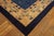 1920s 1920s Antique Chinese Peking Blue & Delicate Tone-on-Tone Floral Design Rug For Sale - Image 5 of 7