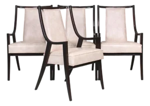 1970s Set of 4 Attributed to Harvey Probber Armchairs