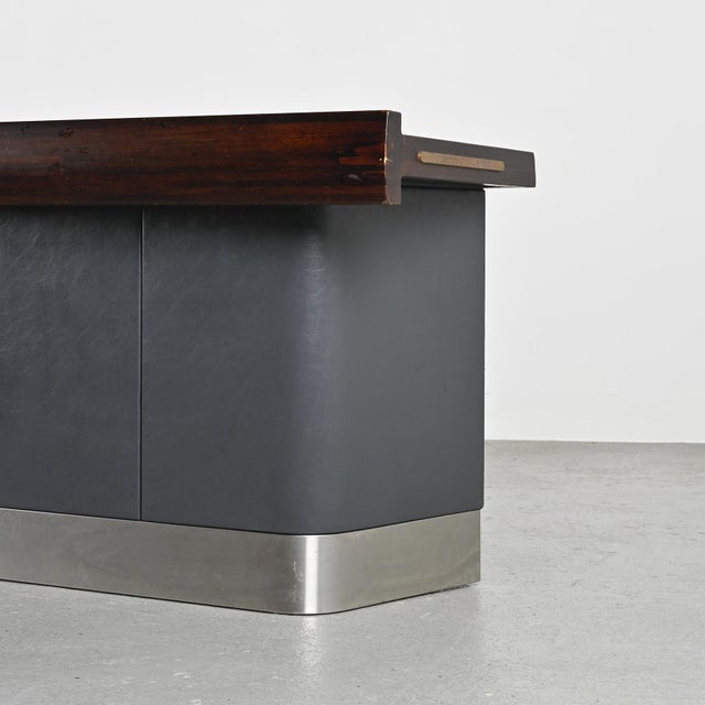 Reception Desk by Kenmochi for Tendo Mokko, Japan, 1966 For Sale - Image 12 of 15