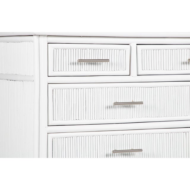 Coastal Aruba Nine-Drawer Dresser - White For Sale - Image 3 of 7