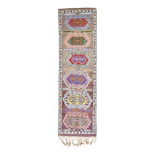 Vintage Turkish Anatolian Runner - 3'1" x 10'2" For Sale
