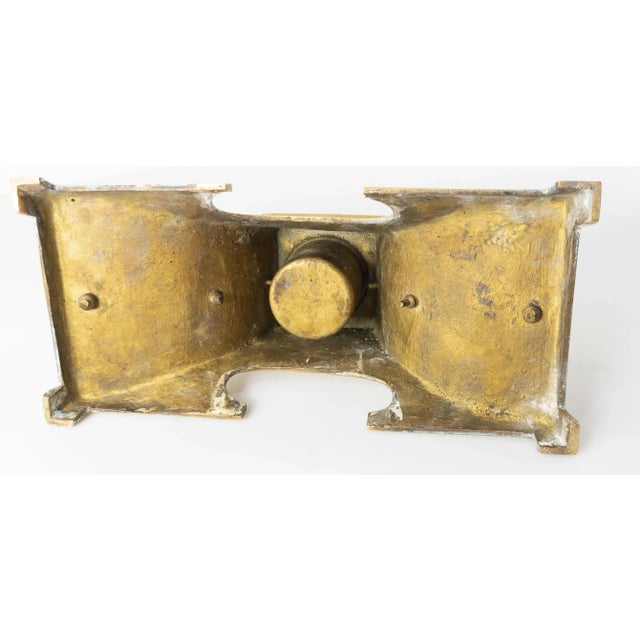 Early 20th Century Art Nouveau Bronze Inkwell For Sale - Image 10 of 11