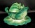 Mid 19th Century Agate Saltglaze Stoneware Large Model of Seated Cat For Sale - Image 17 of 18