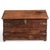 A timeless Indian wooden storage box brimming with rustic charm. Hand-crafted from solid timber with a warm, weathered...