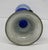 Blue 1970s Pate De Verre Art Glass Candlestick For Sale - Image 8 of 9