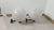 Venini Wall Lamps in White Sphere Fabric Model and Brass Frame by Venini Murano, 1960s, Set of 2 For Sale - Image 4 of 14