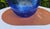 1970s Cobalt Glass Plate by Hadeland Glassworks, 1970s For Sale - Image 5 of 7