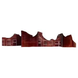 Velvet Realities Chocolate Wall Sculpture by Sven Jansse