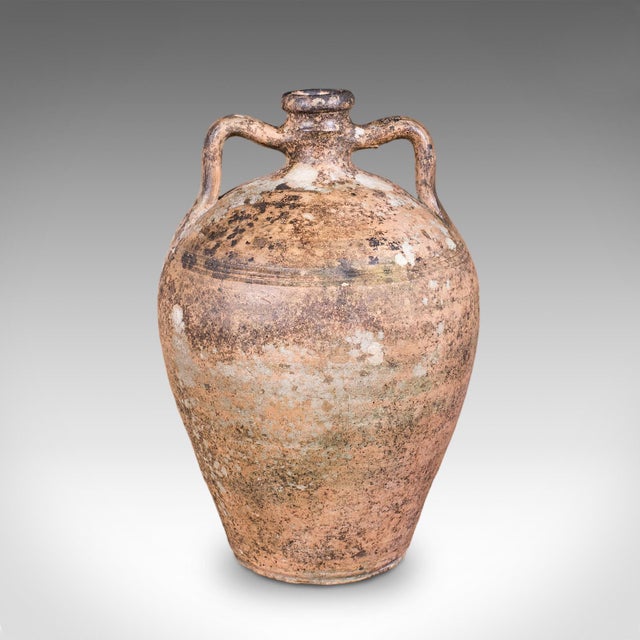 Antique Veranda Amphora, English Terracotta, Garden, Italianate, Edwardian, 1910 For Sale - Image 4 of 10