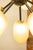 Sputnik Star Chandelier in Brass and Glass For Sale - Image 6 of 8