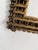 Gold Antique 19th C. Folk/Tramp Art Golden Crown of Thorns Frame For Sale - Image 8 of 12